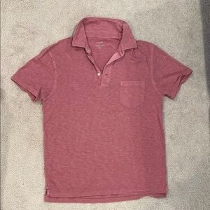 J.Crew Garment-Dyed Slub Cotton Polo Shirt